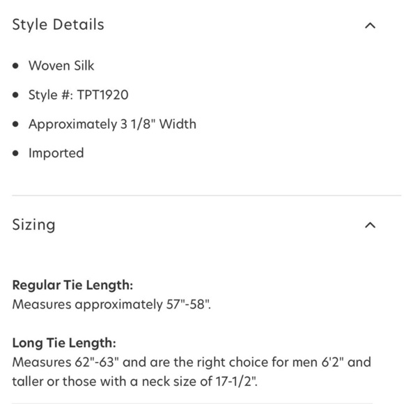 Paul Frederick Silk Necktie - Picture 5 of 5